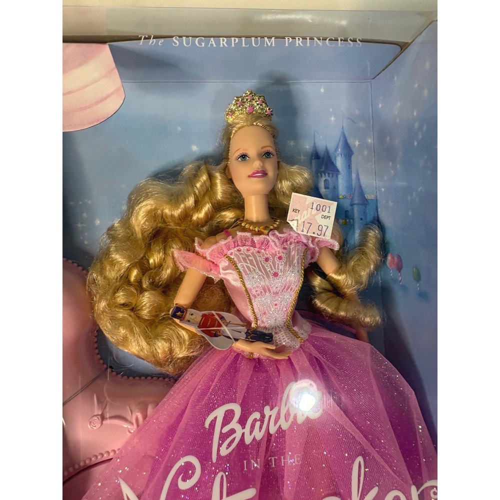 Barbie in the Nutcracker Sugarplum Princess Doll 2001 Mattel 50792 New in Box - Picture 2 of 8
